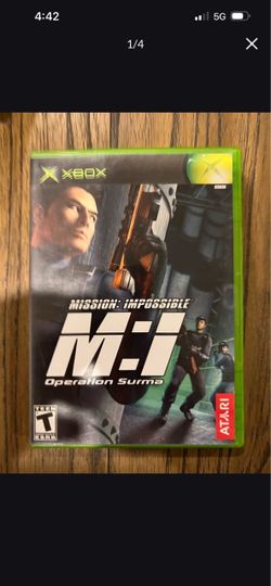 Mission Impossible Original Xbox Video Game