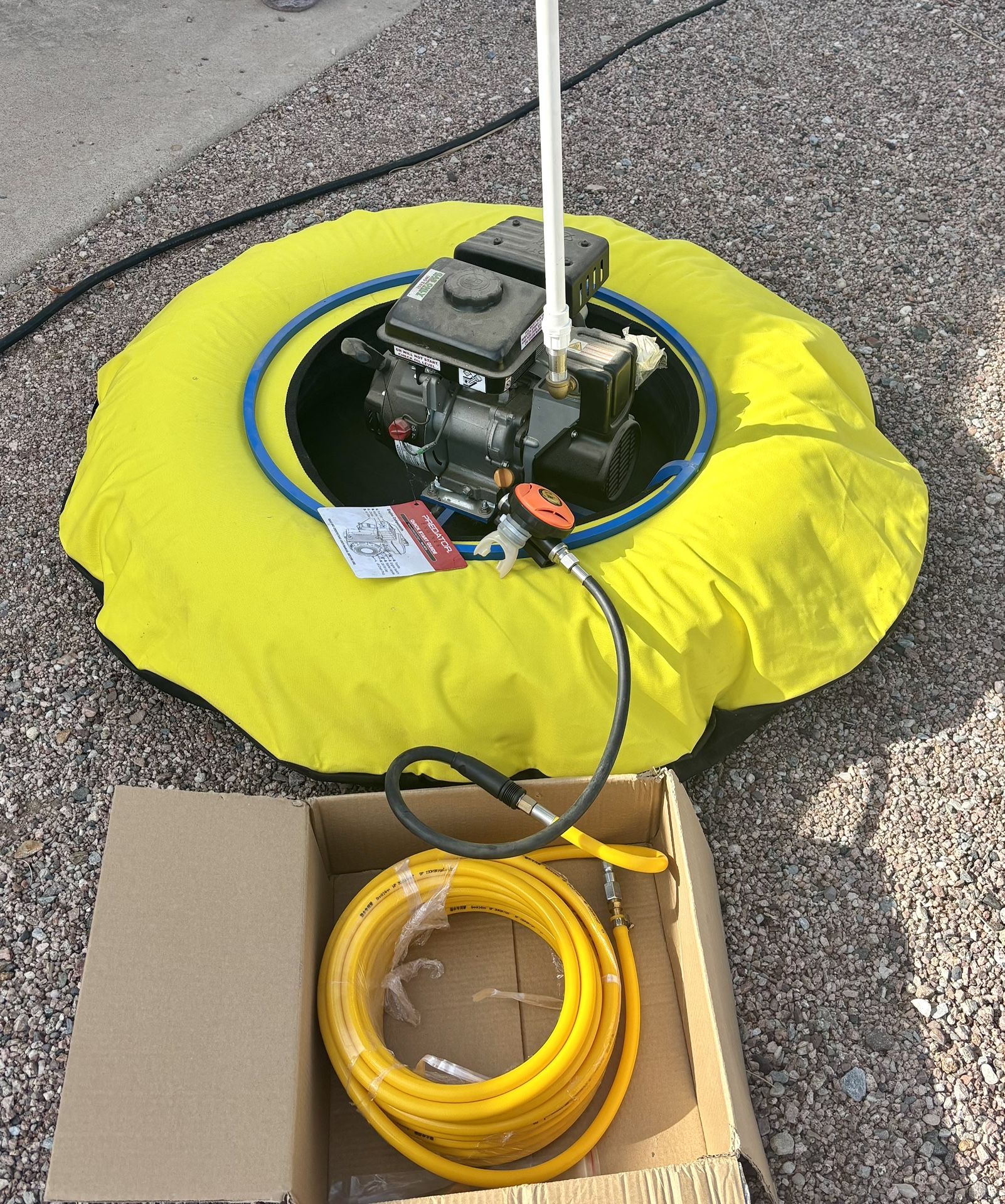 Tankless scuba diving system To Find Gold And Lost Relics 