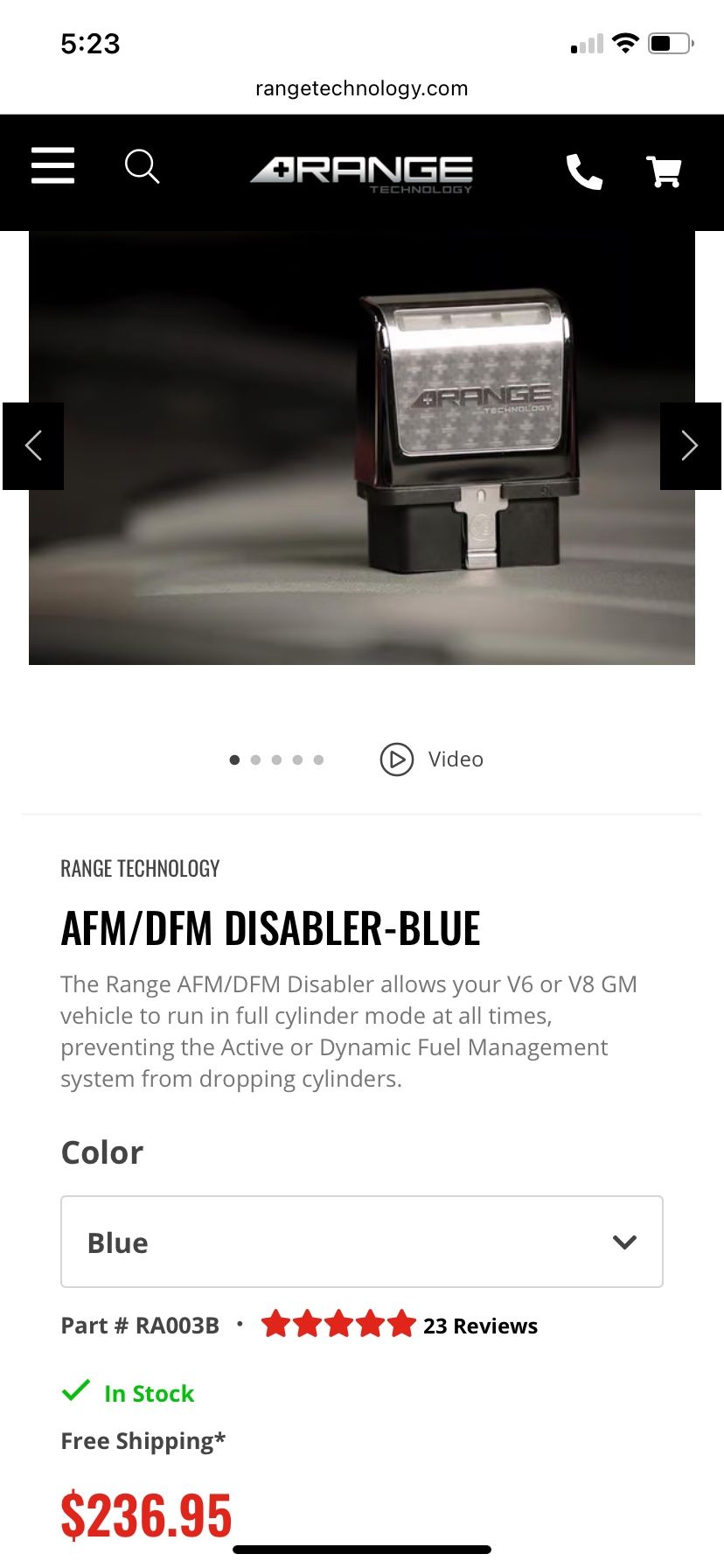 AFM/DFM Disabler