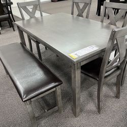 Comedor De Madera Nuevo En Caja