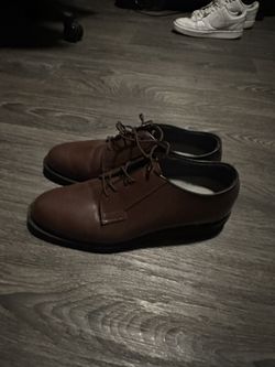 US Navy - Bates Lites Brown Oxford Shoes