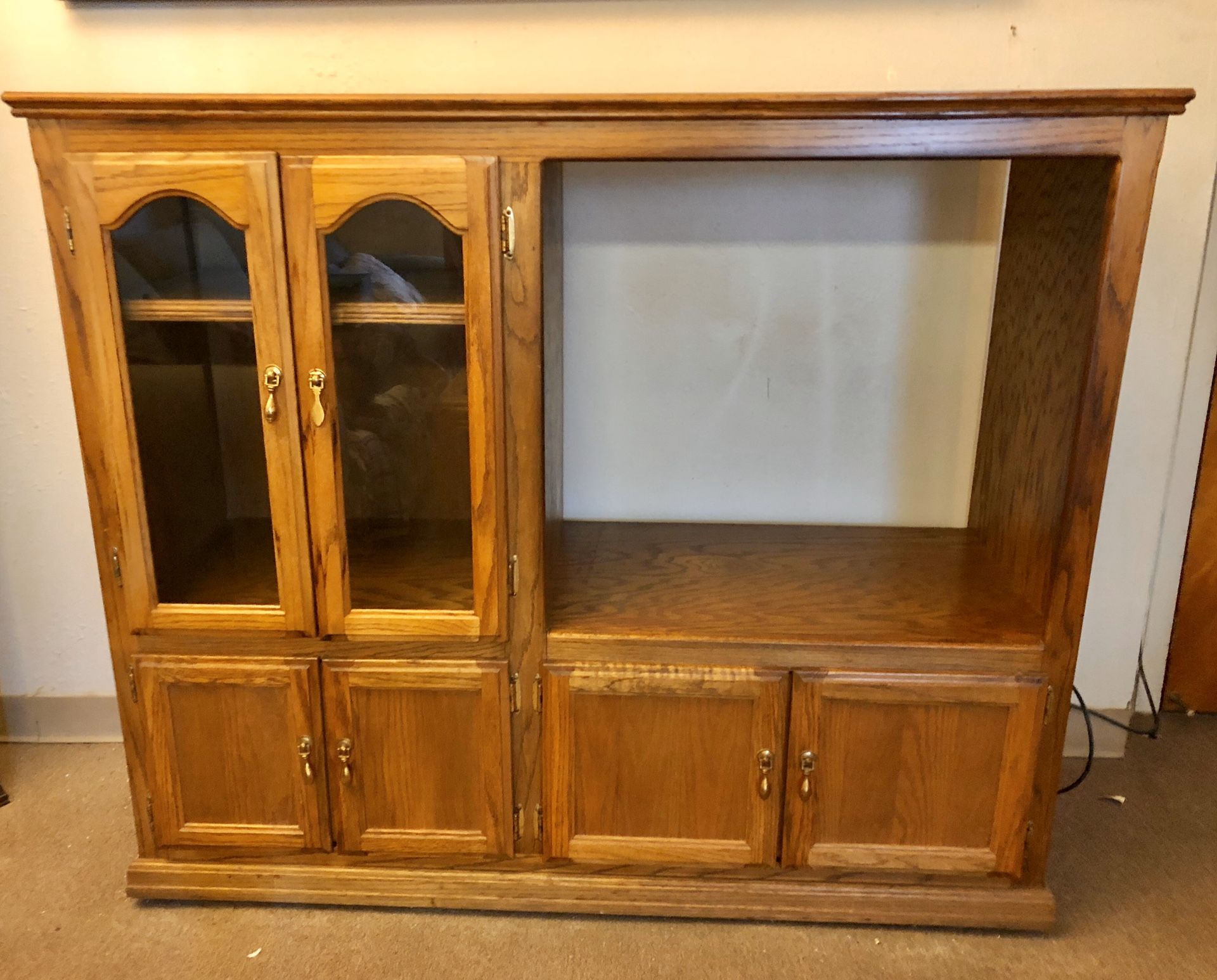 Entertainment Center: $60 Rocking chair: $25 Must pick-up in Madison, TN 37115 Thank you