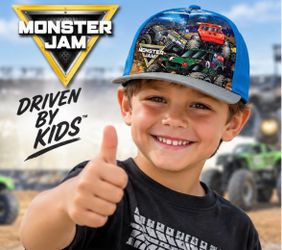Monster Jam Kids Youth Hat  Gravedigger Toro Loco & Max D