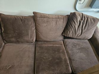 Couch with sofa bed