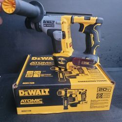 DEWALT ATOMIC 20V MAX CORDLESS BRUSHLESS ULTRA-COMPACT 5/8-IN SDS-PLUS HAMMER DRILL ( TOOL ONLY )