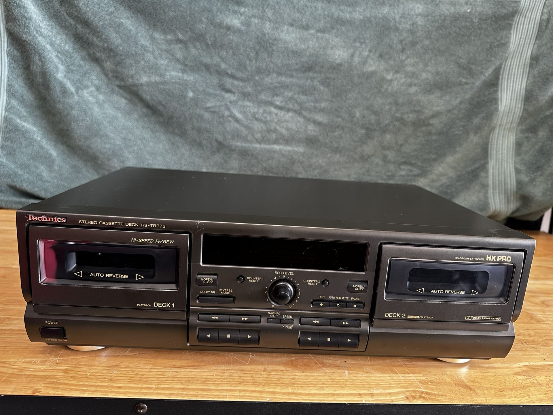 Technics RS-TR373 Double Cassette Deck