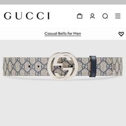 Gucci Belt Monogram 
