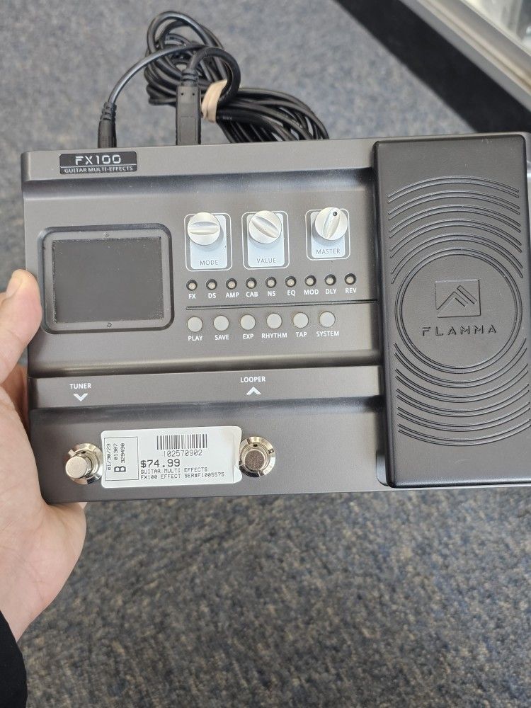 Flamma FX100 Guitar Pedal. ASK FOR RYAN. #10(contact info removed) for Sale  in Winston-salem, NC OfferUp