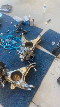 Chrome Set Up For Impala Or Caprice Disc Breaks