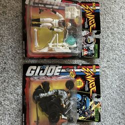 G.I. Joe Sgt Savage Arctic Stormtrooper And Urban Attack Dynamite New On Card