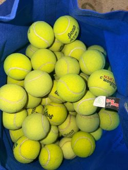 Pre-owned tennis balls, count 69