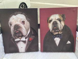 Dog wall art