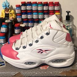 Reebok Question Mid (Eric Emanuel Pink Toe)
