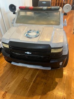 Chevrolet 6V Police Car Kids Car