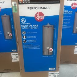 Rheem 40 Gallon Gas Water Heater 💧🚿