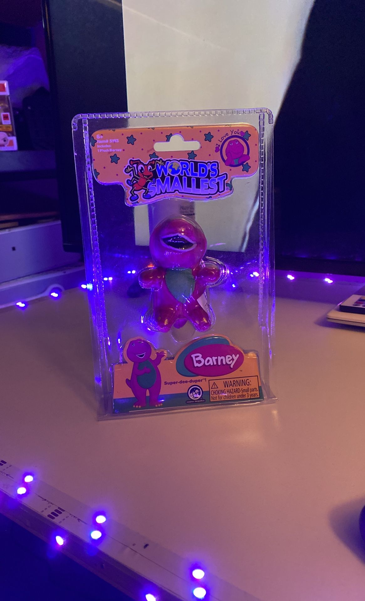 World’s Smallest Barney
