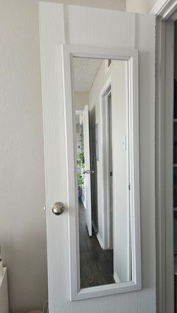 Hanging full length mirror