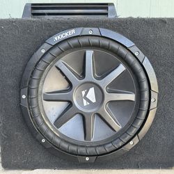 Kicker 12” Subwoofer with kicker amp