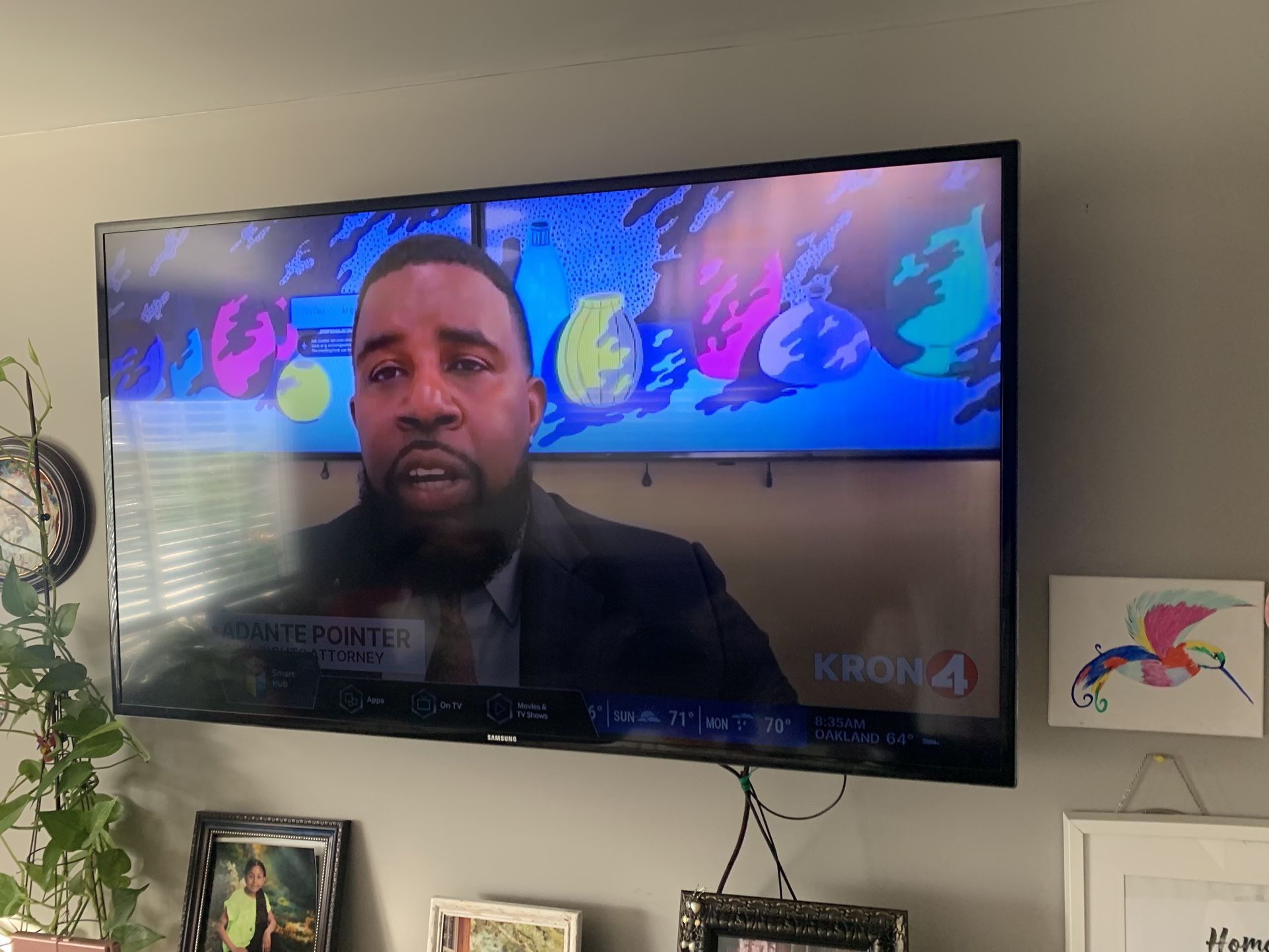 T V.   65 Inch Samsung 