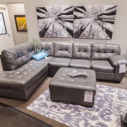 Sectional In Stock For Immediate Delivery 