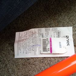 Ross Socks Receipt and Price Tag