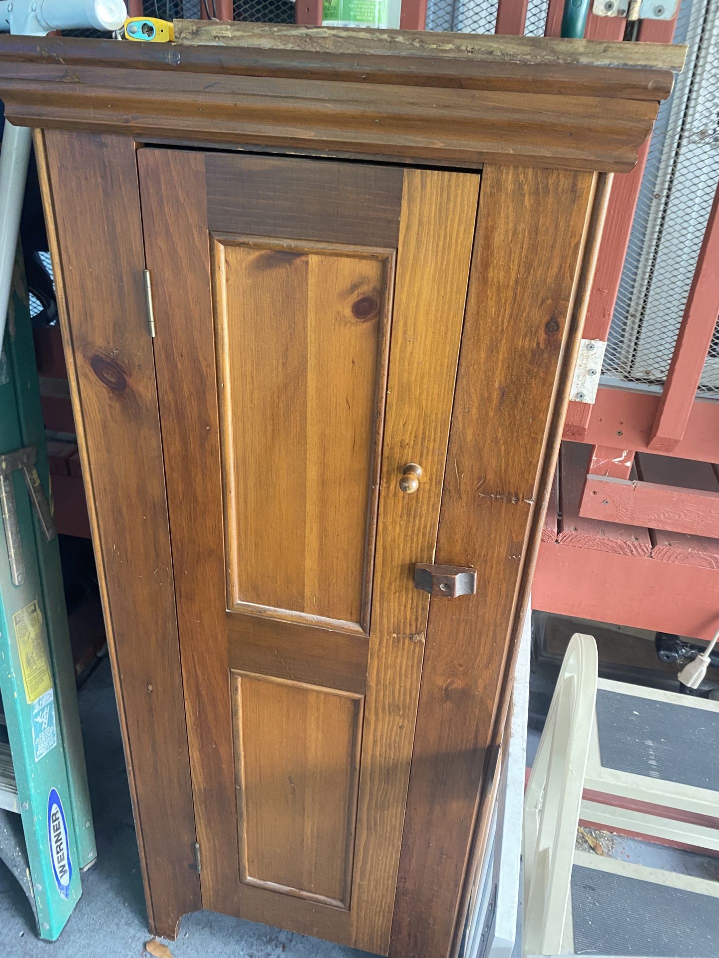 Wooden Pantry Or Shelving