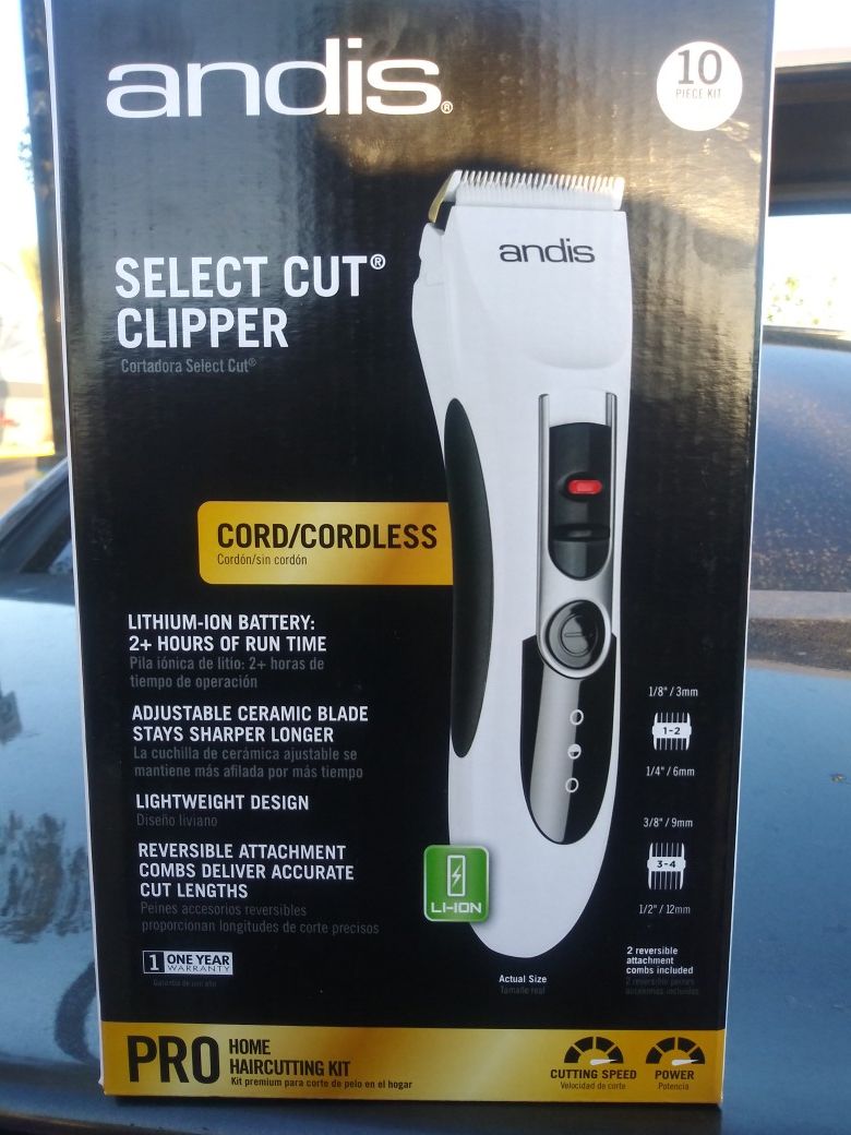 Andis select cut clipper
