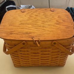 Longaberger Picnic Basket 