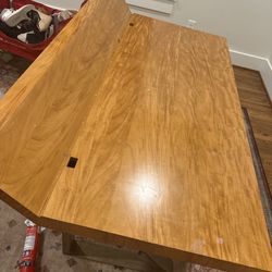 MUST GO!!! BeeLine Home Designer Furniture  - All wooden Desk - DIY restoration project