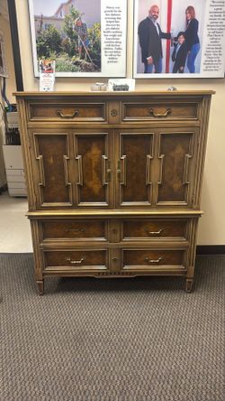 Wood dresser