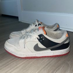 Nike SB Dunk Low "Infrared" sneakers.  