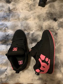 DC Shoes Black and Pink