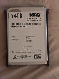 14TB HDD