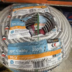 New MC Metal Clad Cable 10/3