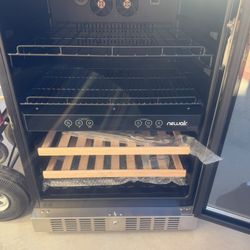 24” Wine Cooler And Beverage Fridge 
