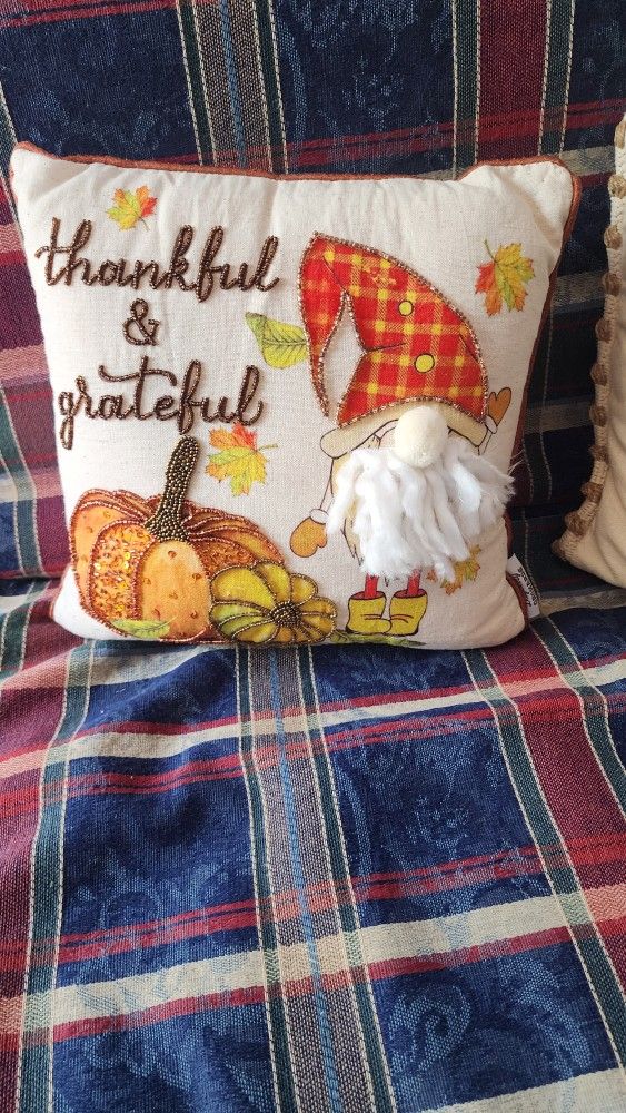 3d Autumn Pillow