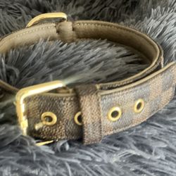 LV Dog Collar 