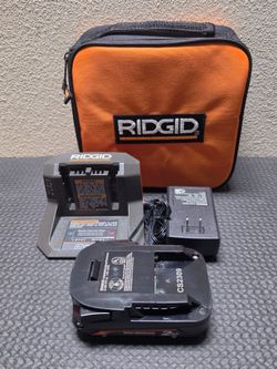Ryobi battery and charger