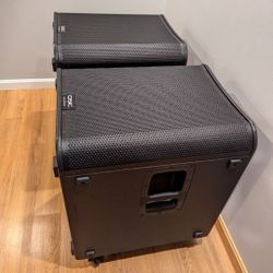 QSC KS118 Powered Subwoofers PAIR