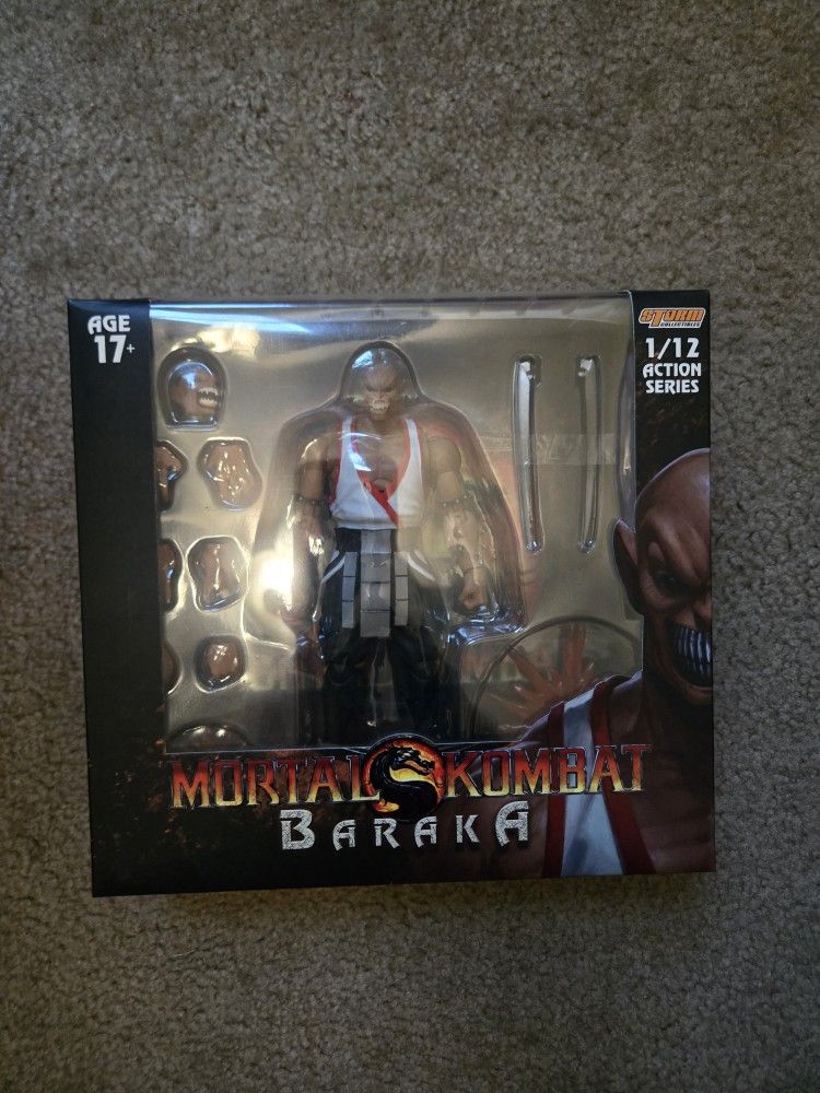 Storm Collectibles  Mortal Kombat Baraka 1:12 Scale Figure 