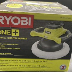  RYOBI ONE+ 18V Cordless 10” Variable Speed P435 Orbital Buffer (Tool Only)