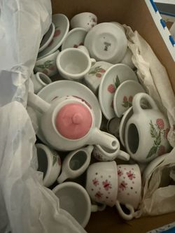 china/porcelain tea set sized for children