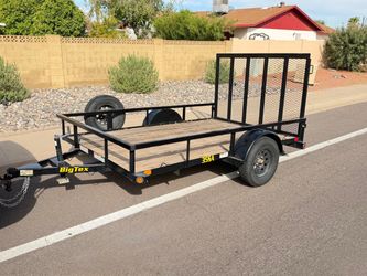 Big Tex Single Axle Utility Trailer