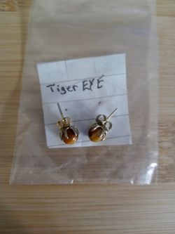 Tiger Eye Earrings 