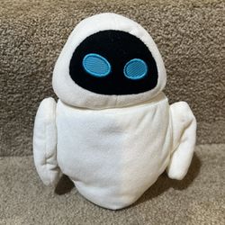 Disney WALL-E EVE Plush 7" Disney Store Beanbag Stuffed Toy