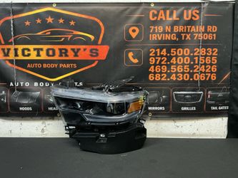 DODGE RAM 1500 LH HEADLIGHT 2019-2024 LIMITED OEM
