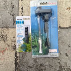 Aquarium Heater And Thermometer