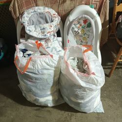 Boy Clothing Lot With Extra Stuff Preemie/6-9 Months