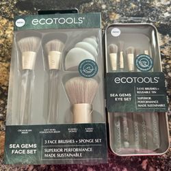 Ecotools Makeup Brush Sets Face Brushes and Eye Brushes