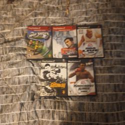 5 PS2 GAMES Selling as 1 Piece 